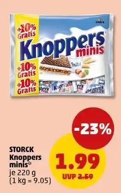 PENNY Storck Knoppers Minis Angebot