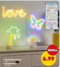 PENNY LED-Wandbeleuchtung oder LED-Tischleuchte Angebot