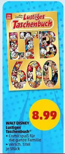 PENNY WALT DISNEY Lustiges Taschenbuch Angebot