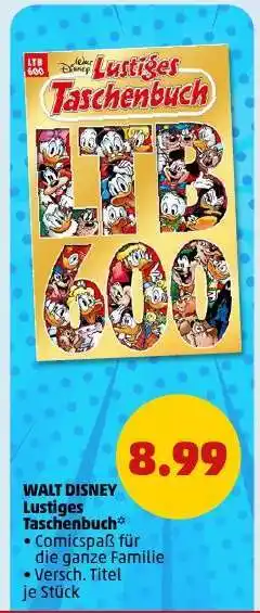 PENNY WALT DISNEY Lustiges Taschenbuch Angebot