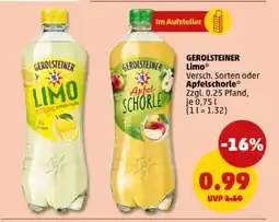 PENNY GEROLSTEINER Limo Angebot