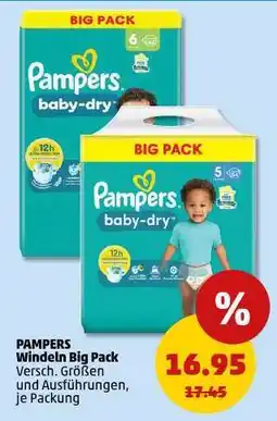 PENNY Pampers Windeln Big Pack Angebot