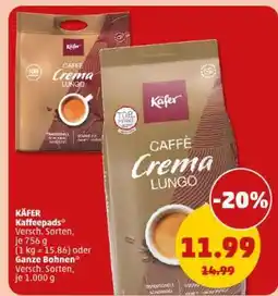 PENNY KÄFER Kaffeepads Angebot