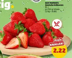 PENNY BEST MOMENTS Deutsche Erdbeeren Angebot