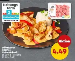PENNY MÜHLENHOF Frisches Puten-Gulasch Angebot