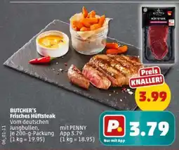 PENNY BUTCHER'S Frisches Hüftsteak Angebot