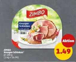 PENNY ZIMBO Knusper Schinken Angebot