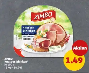PENNY ZIMBO Knusper Schinken Angebot