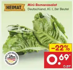 Netto Marken-Discount Mini-Romanasalat Angebot