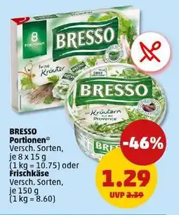 PENNY BRESSO Portionen Angebot