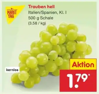 Netto Marken-Discount Trauben hell Angebot