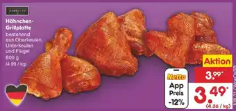 Netto Marken-Discount Hähnchen-Grillplatte Angebot