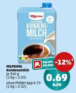 PENNY MILPRIMA Kondensmilch Angebot