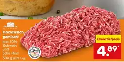Netto Marken-Discount Hackfleisch gemischt Angebot