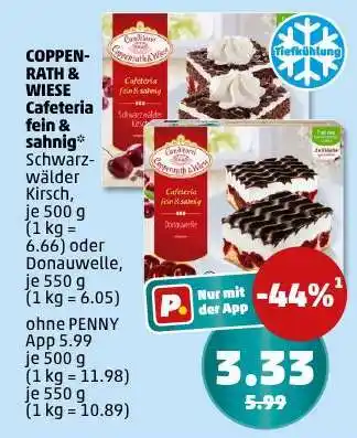 PENNY COPPENRATH & WIESE Cafeteria fein & sahnig Angebot