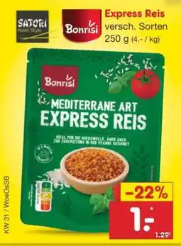 Netto Marken-Discount Express Reis Angebot