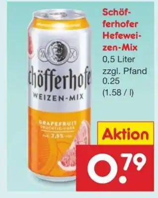 Netto Marken-Discount Schöfferhofer Hefeweizen-Mix Angebot