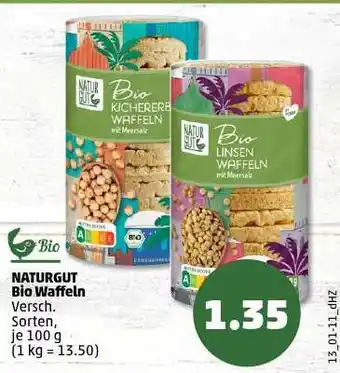 PENNY NATURGUT Bio Waffeln Angebot