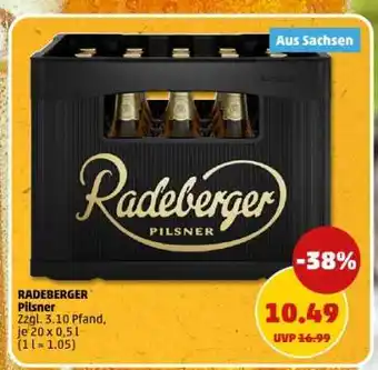 PENNY Radeberger Pilsner Angebot