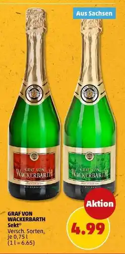 PENNY Graf von Wackerbarth Sekt Angebot