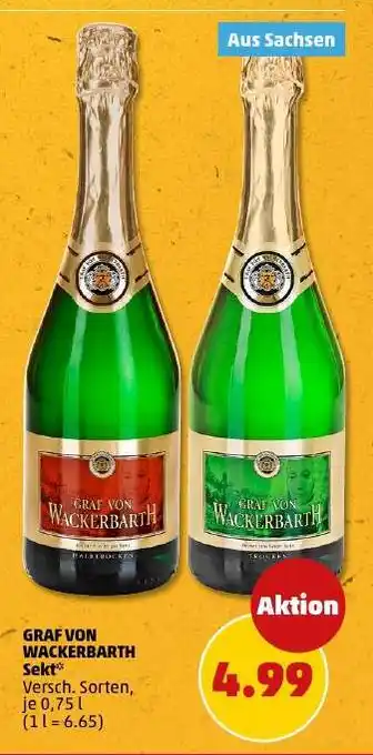 PENNY Graf von Wackerbarth Sekt Angebot