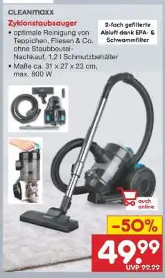 Netto Marken-Discount Zyklonstaubsauger Angebot