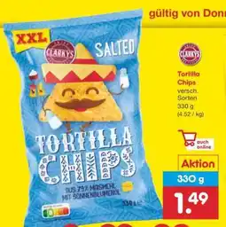 Netto Marken-Discount Tortilla Chips Angebot