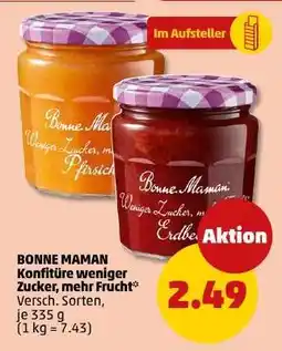 PENNY BONNE MAMAN Konfitüre weniger Zucker, mehr Frucht Angebot