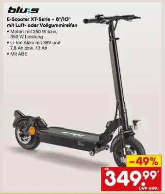 Netto Marken-Discount E-Scooter XT-Serie – 8/10 Angebot