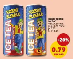 PENNY ROBBY BUBBLE Ice Tea Angebot