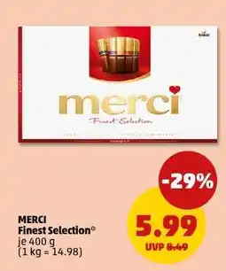 PENNY Merci Finest Selection Angebot