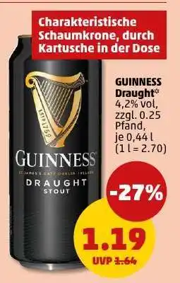 PENNY Guinness Draught Angebot