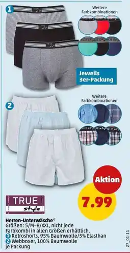 PENNY Herren-Unterwäsche Angebot