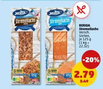 PENNY BERIDA Stremellachs Angebot