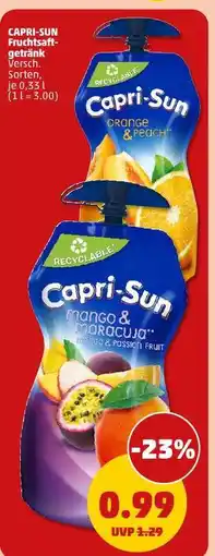 PENNY CAPRI-SUN Fruchtsaftgetränk Versch. Sorten Angebot