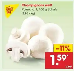 Netto Marken-Discount Champignons weiß Angebot