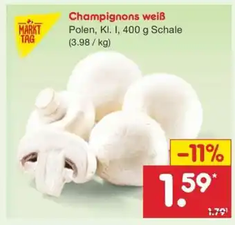 Netto Marken-Discount Champignons weiß Angebot