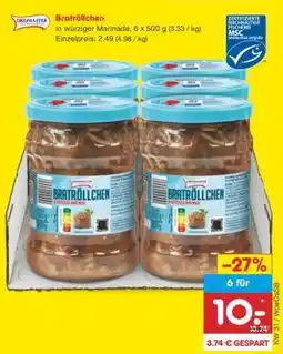 Netto Marken-Discount Bratrollchen Angebot