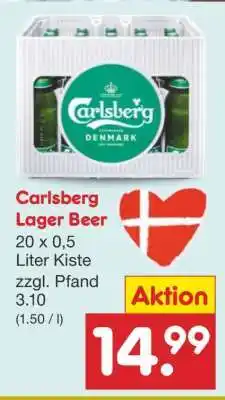 Netto Marken-Discount Carlsberg Lager Beer Angebot