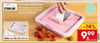 Netto Marken-Discount Ice Cream Roll Platte Angebot