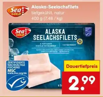 Netto Marken-Discount Alaska- Seelachsfilets Angebot