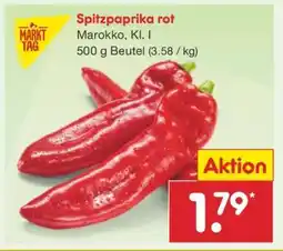 Netto Marken-Discount Spitzpaprika rot Angebot