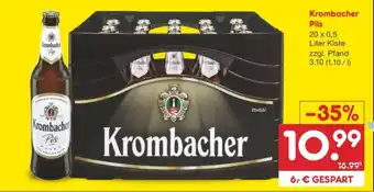 Netto Marken-Discount Krombacher Pils Angebot