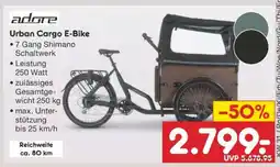 Netto Marken-Discount Urban Cargo E-Bike Angebot