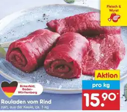 Netto Marken-Discount Rouladen vom Rind Angebot