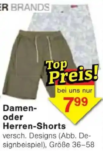 Jawoll Damen- oder Herren-Shorts Angebot