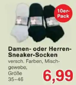 Jawoll Damen- oder Herren- Sneaker-Socken Angebot