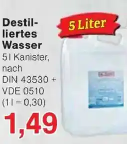 Jawoll Destilliertes Wasser Angebot