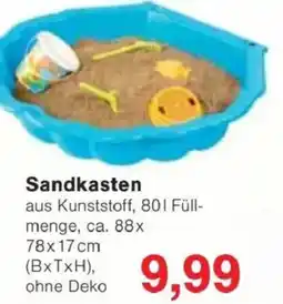Jawoll Sandkasten Angebot