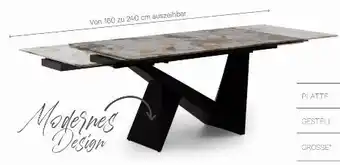 Kabs Polsterwelt Nobiletti Esstisch Reed Angebot